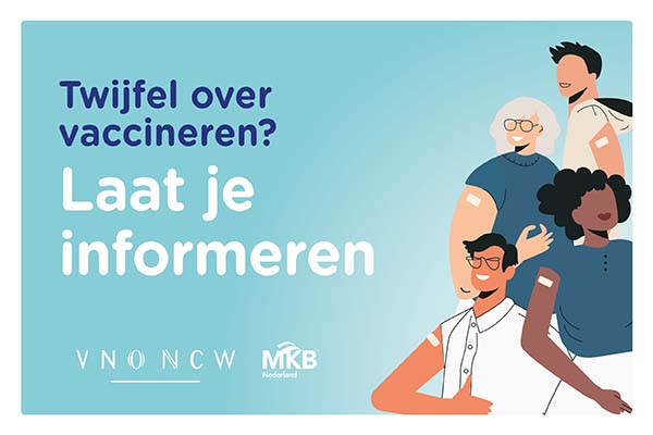 Speciaal voor ondernemers: Campagne voor vaccineren