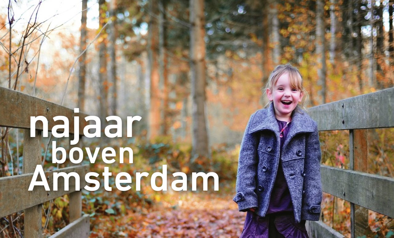 Najaar boven Amsterdam