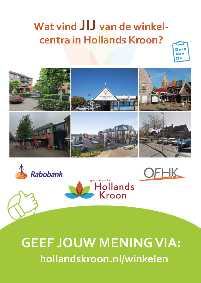 Start onderzoek naar de winkelbeleving in Hollands Kroon 