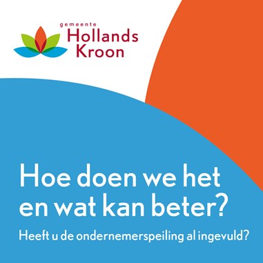 Vooraankondiging ondernemerspeiling 2020