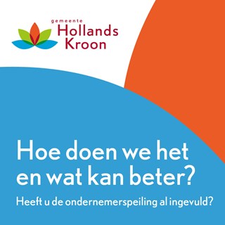 Vooraankondiging ondernemerspeiling 2020