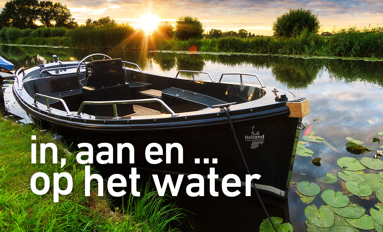 In, aan en ... op het water
