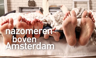 Nazomen boven Amsterdam