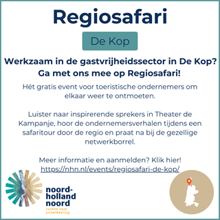 Regiosafari De Kop - externe nieuwsbrieven - vierkant