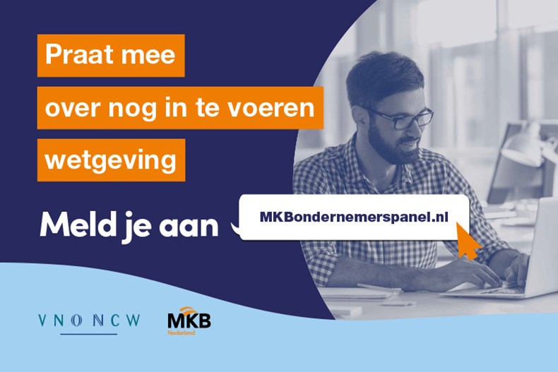 Meld je aan bij het MKB Ondernemerspanel 