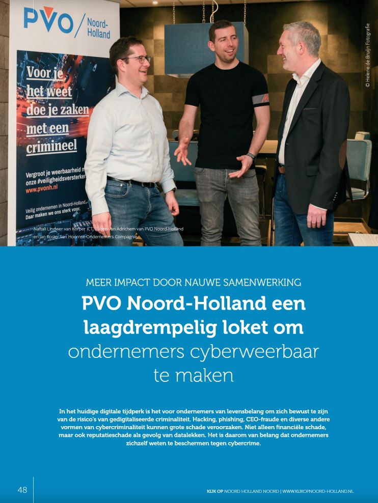 PVO Noord-Holland een laagdrempelig loket