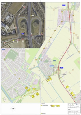 Wegomleiding werkzaamheden A7