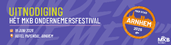 Uitnodiging MKB Ondernemers festival