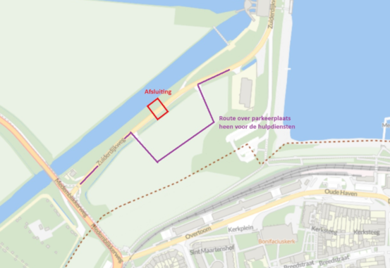 Afsluiting Zuiderdijkweg